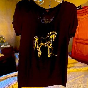 Original “Cavalia Odyssey”soft black top